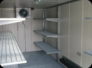 SMCI szigetelt konténer belső tér